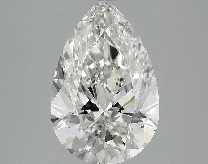 2.52 Carat Pear Shaped Excellent Cut VS2 IGI Certified Lab Grown Diamond