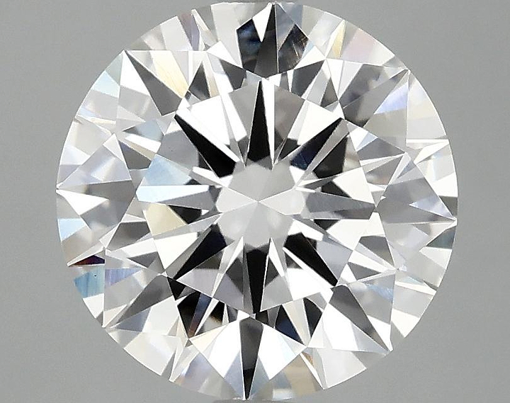 3.06 Carat Round Shaped Ideal Cut VVS2 IGI Certified Lab Grown Diamond