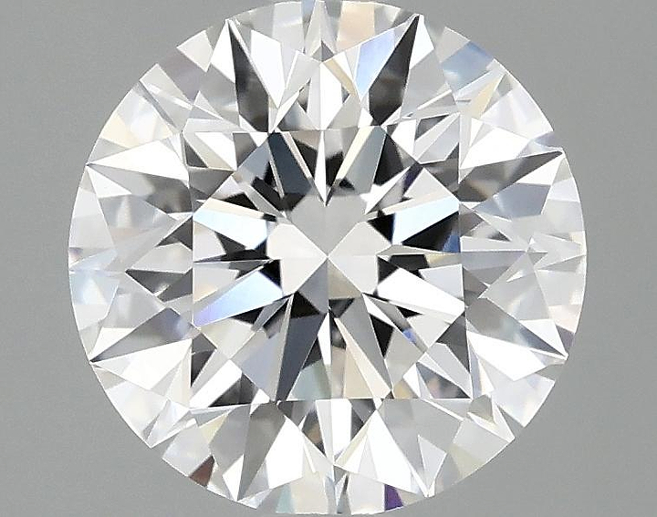 2.5 Carat Round Shaped Ideal Cut VVS2 IGI Certified Lab Grown Diamond