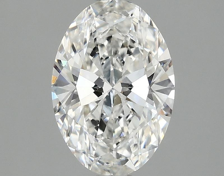 1.58 Carat Oval Shaped Ideal Cut VVS2 IGI Certified Lab Grown Diamond