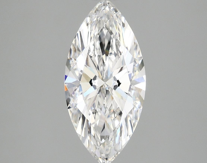 1.87 Carat Marquise Shaped Excellent Cut VVS2 IGI Certified Lab Grown Diamond