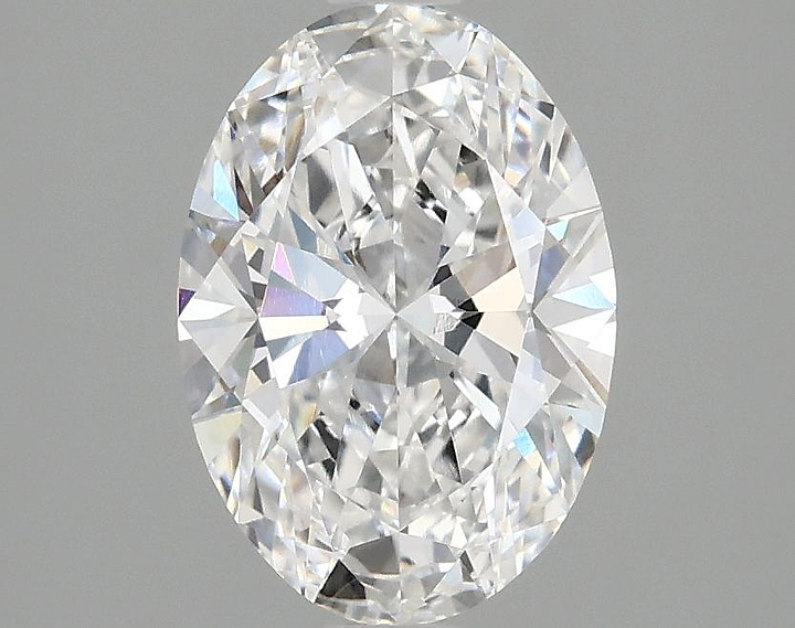 1.57 Carat Oval Shaped Ideal Cut VVS2 IGI Certified Lab Grown Diamond