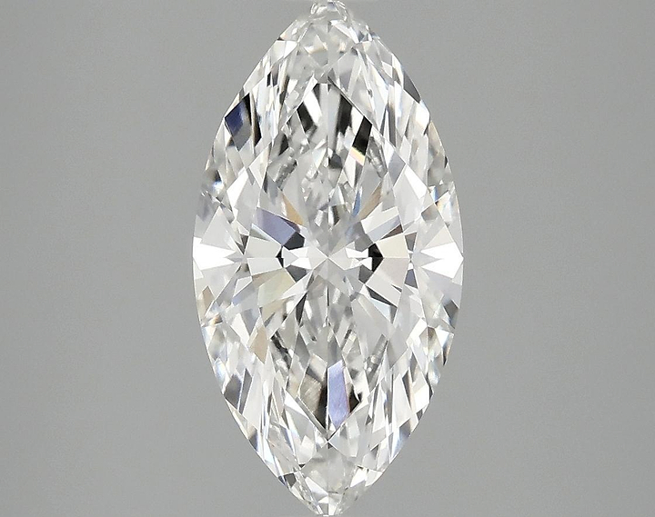 2.01 Carat Marquise Shaped Ideal Cut VVS2 IGI Certified Lab Grown Diamond