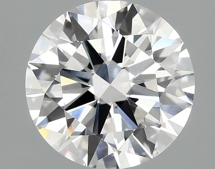 1.58 Carat Round Shaped Ideal Cut VVS2 IGI Certified Lab Grown Diamond
