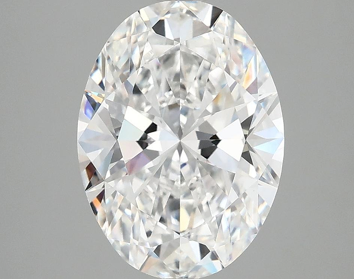 3.06 Carat Oval Shaped Excellent Cut VVS2 IGI Certified Lab Grown Diamond