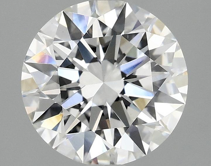 2.07 Carat Round Shaped Ideal Cut VVS2 IGI Certified Lab Grown Diamond