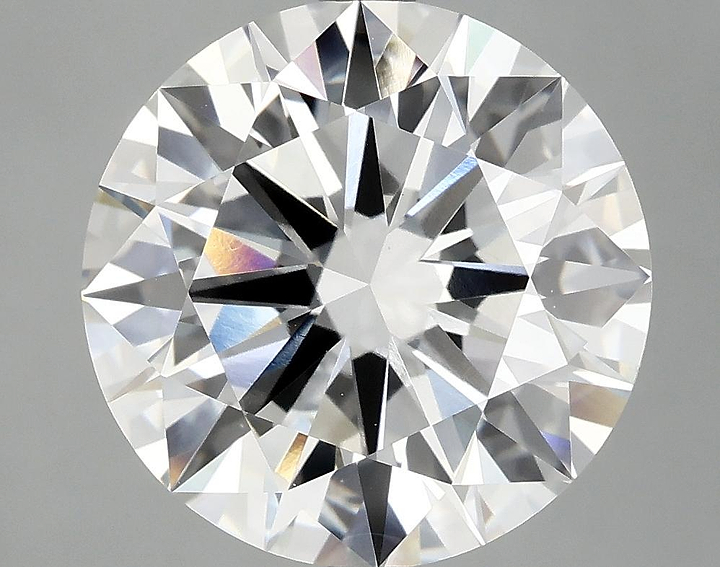 5.95 Carat Round Shaped Ideal Cut VVS2 IGI Certified Lab Grown Diamond