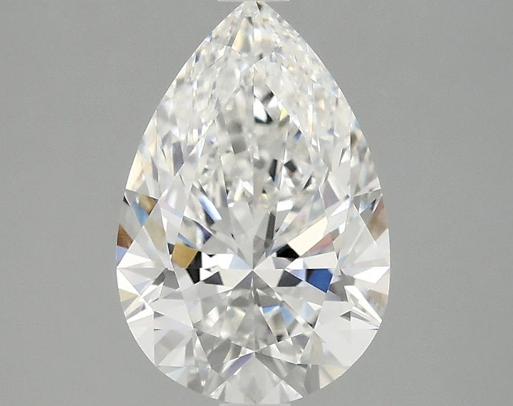 2.09 Carat Pear Shaped Excellent Cut VVS2 IGI Certified Lab Grown Diamond