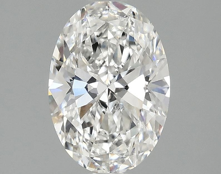 1.48 Carat Oval Shaped Ideal Cut VVS2 IGI Certified Lab Grown Diamond