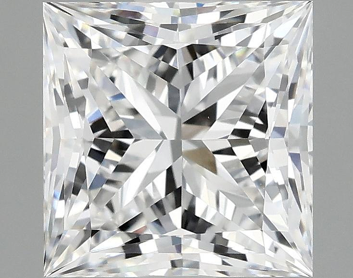 1.88 Carat Princess Shaped Ideal Cut VVS2 IGI Certified Lab Grown Diamond