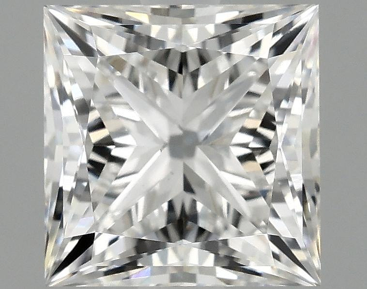 1.76 Carat Princess Shaped Ideal Cut VS1 IGI Certified Lab Grown Diamond