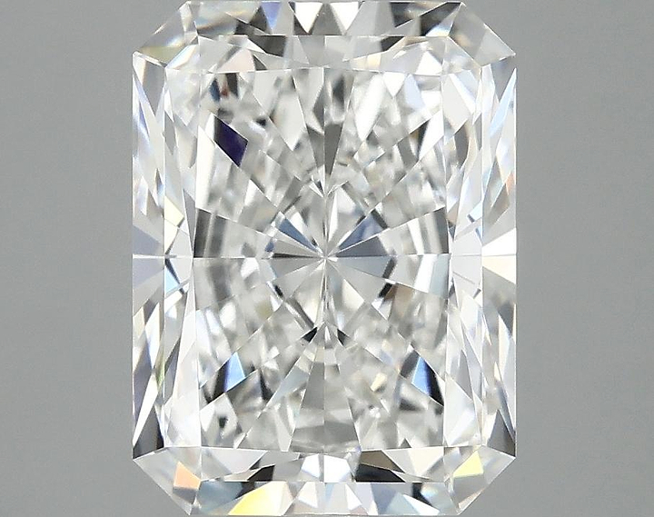 4.07 Carat Radiant Shaped Excellent Cut VVS2 IGI Certified Lab Grown Diamond