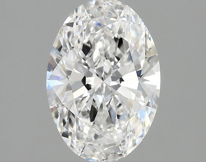 1.46 Carat Oval Shaped Ideal Cut VVS2 IGI Certified Lab Grown Diamond