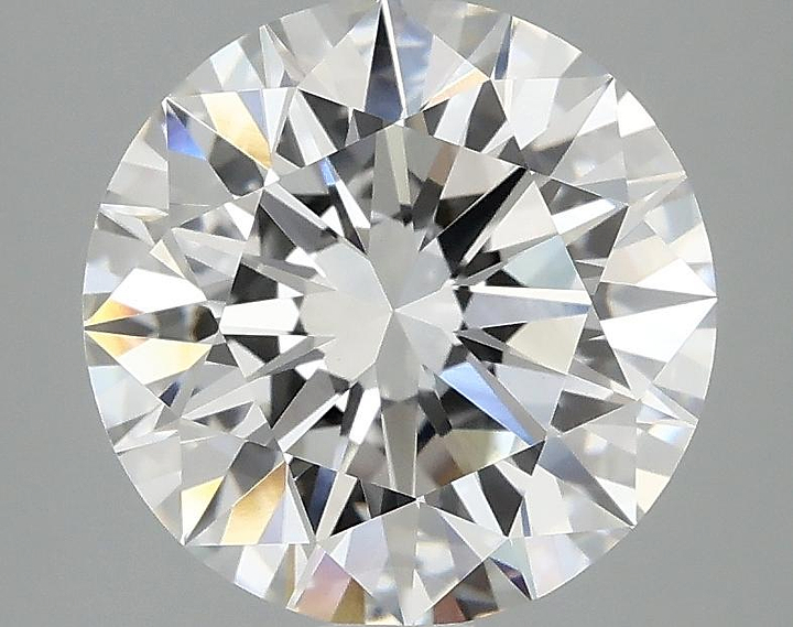 3.07 Carat Round Shaped Ideal Cut VVS2 IGI Certified Lab Grown Diamond