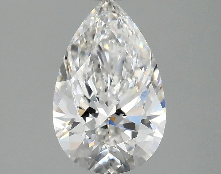 1.54 Carat Pear Shaped Ideal Cut VS1 IGI Certified Lab Grown Diamond