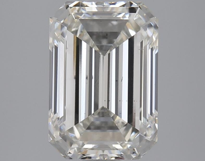 3.1 Carat Emerald Shaped Ideal Cut VS2 IGI Certified Lab Grown Diamond