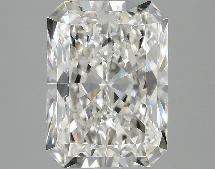 3.09 Carat Radiant Shaped Excellent Cut VVS2 IGI Certified Lab Grown Diamond