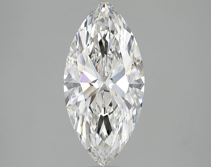 2.06 Carat Marquise Shaped Excellent Cut VVS2 IGI Certified Lab Grown Diamond