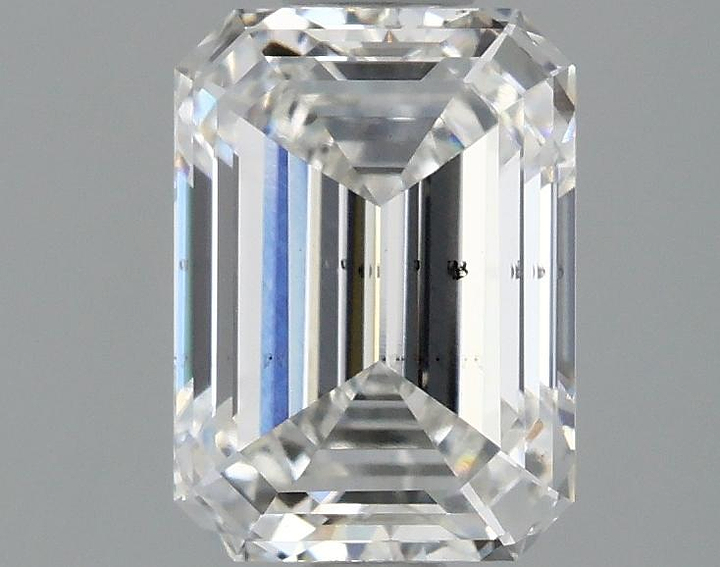 2.02 Carat Emerald Shaped Excellent Cut SI1 IGI Certified Lab Grown Diamond