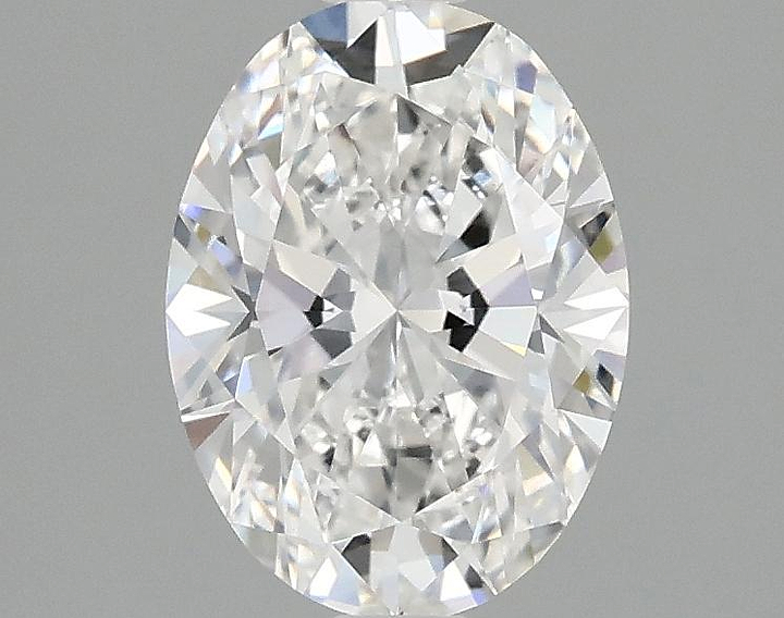 1.5 Carat Oval Shaped Excellent Cut VVS2 IGI Certified Lab Grown Diamond