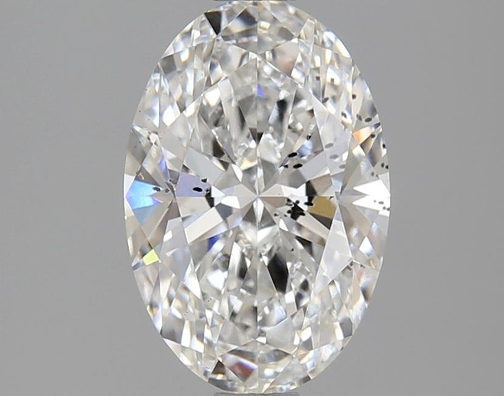 1.82 Carat Oval Shaped Excellent Cut SI1 IGI Certified Lab Grown Diamond