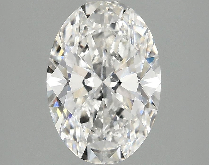 2.02 Carat Oval Shaped Ideal Cut VVS2 IGI Certified Lab Grown Diamond