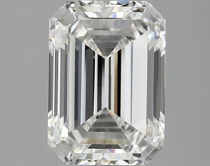 2.97 Carat Emerald Shaped Ideal Cut VS1 IGI Certified Lab Grown Diamond