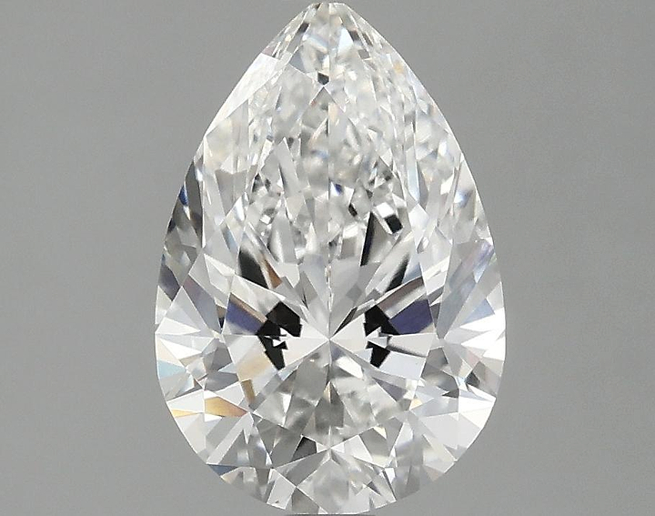 2.08 Carat Pear Shaped Excellent Cut VVS2 IGI Certified Lab Grown Diamond