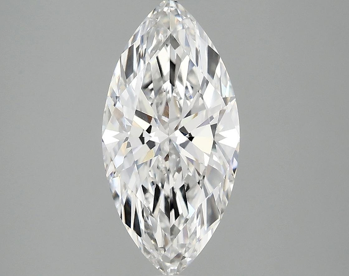 2.0 Carat Marquise Shaped Excellent Cut VVS2 IGI Certified Lab Grown Diamond