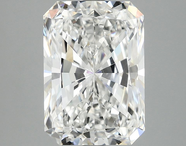 4.07 Carat Radiant Shaped Ideal Cut VVS2 IGI Certified Lab Grown Diamond