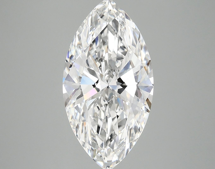 4.01 Carat Marquise Shaped Ideal Cut VVS2 IGI Certified Lab Grown Diamond