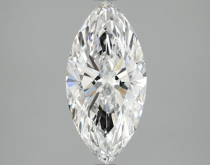 2.06 Carat Marquise Shaped Excellent Cut VVS2 IGI Certified Lab Grown Diamond