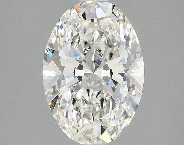 2.03 Carat Oval Shaped Ideal Cut VVS2 IGI Certified Lab Grown Diamond