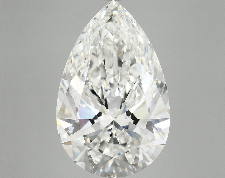 10.13 Carat Pear Shaped Ideal Cut VVS2 IGI Certified Lab Grown Diamond
