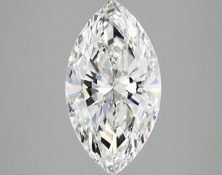 2.97 Carat Marquise Shaped Excellent Cut VS1 IGI Certified Lab Grown Diamond