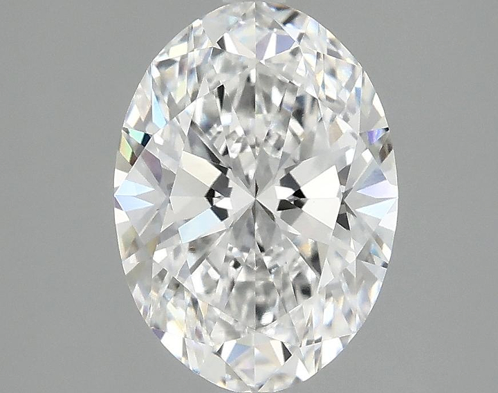 2.09 Carat Oval Shaped Ideal Cut VVS2 IGI Certified Lab Grown Diamond