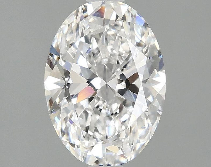 1.51 Carat Oval Shaped Ideal Cut VVS2 IGI Certified Lab Grown Diamond
