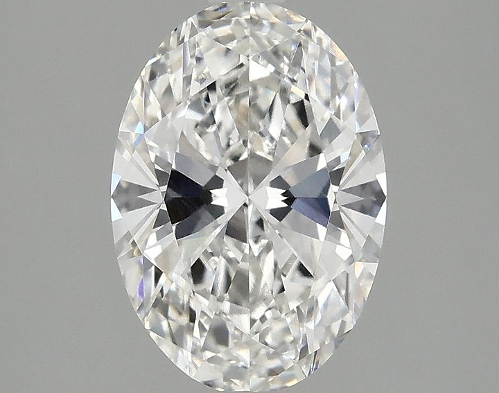 2.01 Carat Oval Shaped Ideal Cut VVS2 IGI Certified Lab Grown Diamond