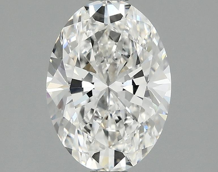 1.5 Carat Oval Shaped Ideal Cut VVS2 IGI Certified Lab Grown Diamond