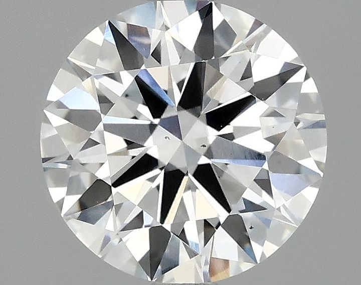 2.03 Carat Round Shaped Ideal Cut VS2 IGI Certified Lab Grown Diamond
