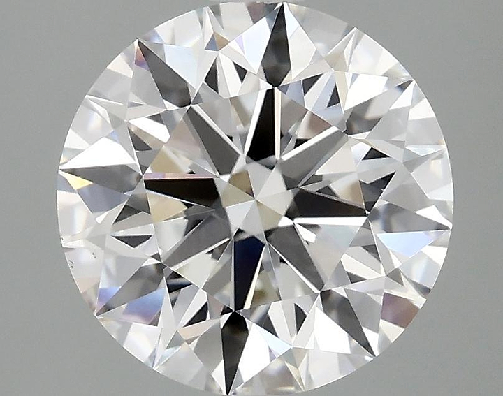 3.09 Carat Round Shaped Ideal Cut VS1 IGI Certified Lab Grown Diamond