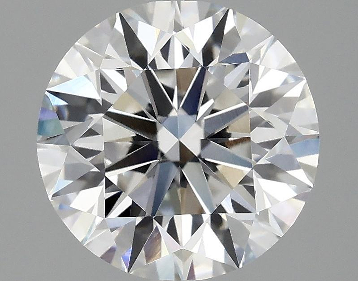 2.08 Carat Round Shaped Excellent Cut VVS2 IGI Certified Lab Grown Diamond
