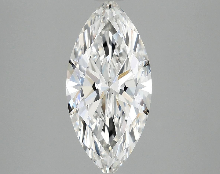 2.09 Carat Marquise Shaped Excellent Cut VVS2 IGI Certified Lab Grown Diamond