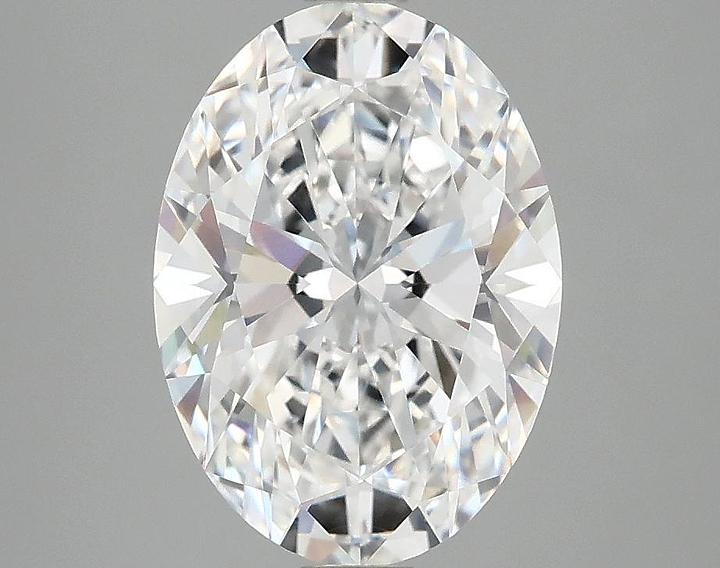 2.9 Carat Oval Shaped Ideal Cut VVS2 IGI Certified Lab Grown Diamond