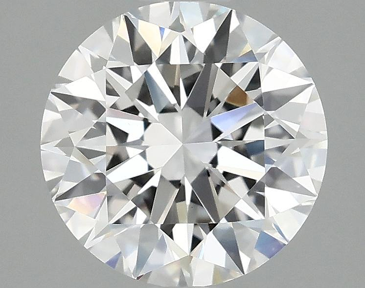 2.09 Carat Round Shaped Excellent Cut VVS2 IGI Certified Lab Grown Diamond