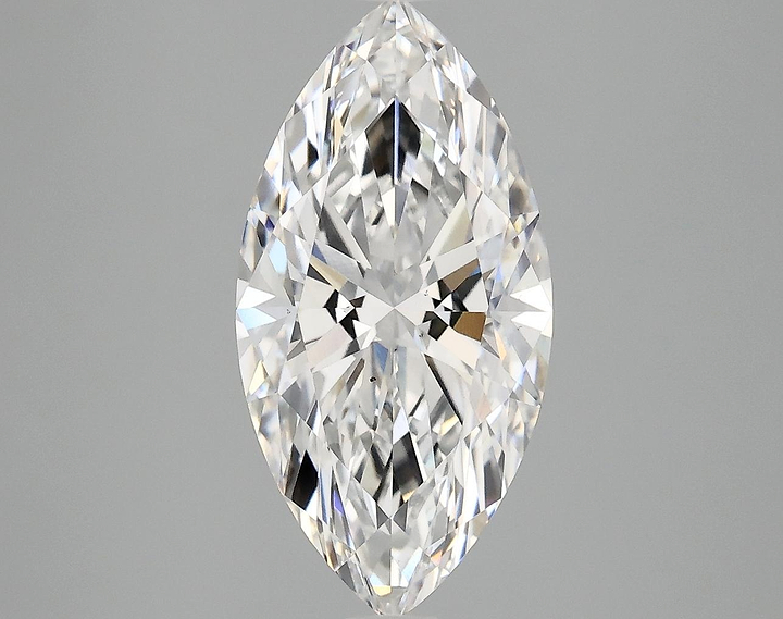 3.07 Carat Marquise Shaped Ideal Cut VS2 IGI Certified Lab Grown Diamond