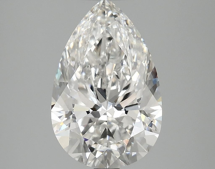 3.02 Carat Pear Shaped Ideal Cut VS1 IGI Certified Lab Grown Diamond