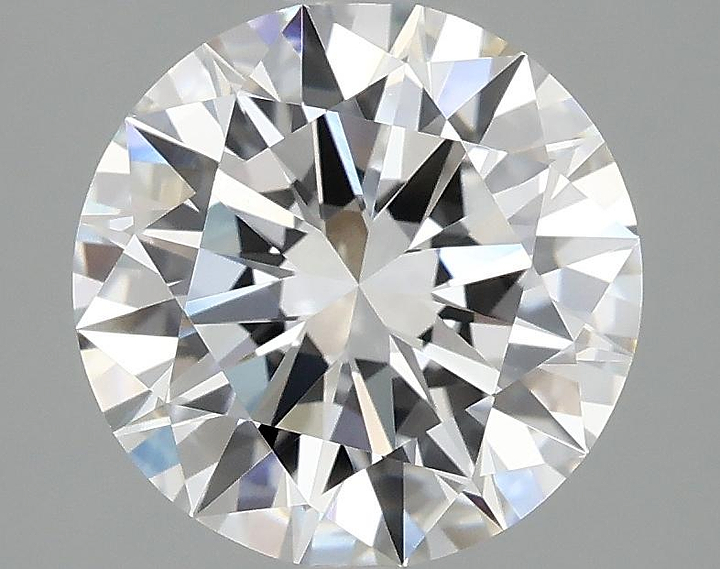 2.54 Carat Round Shaped Excellent Cut VVS2 IGI Certified Lab Grown Diamond