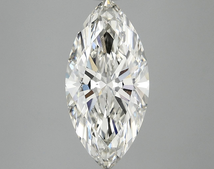 3.07 Carat Marquise Shaped Excellent Cut VVS1 IGI Certified Lab Grown Diamond