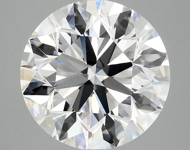4.92 Carat Round Shaped Excellent Cut VVS2 IGI Certified Lab Grown Diamond